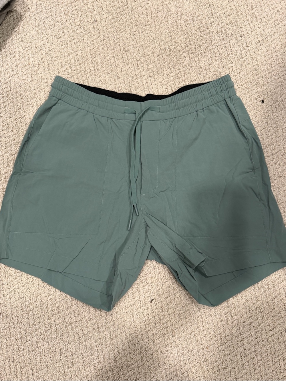 Lululemon Bowline Men’s Performance Drawstring Shorts - Teal Green